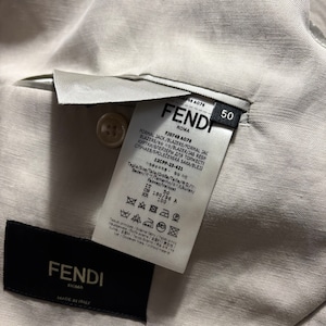 FENDI double breasted tailored jacket