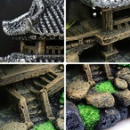 江南 水中ハウス 水槽内装飾 金魚のお家 水槽 家 キッチン リビングルーム