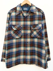 70s PENDLETON WOOL SHIRT MADE IN USA Size M