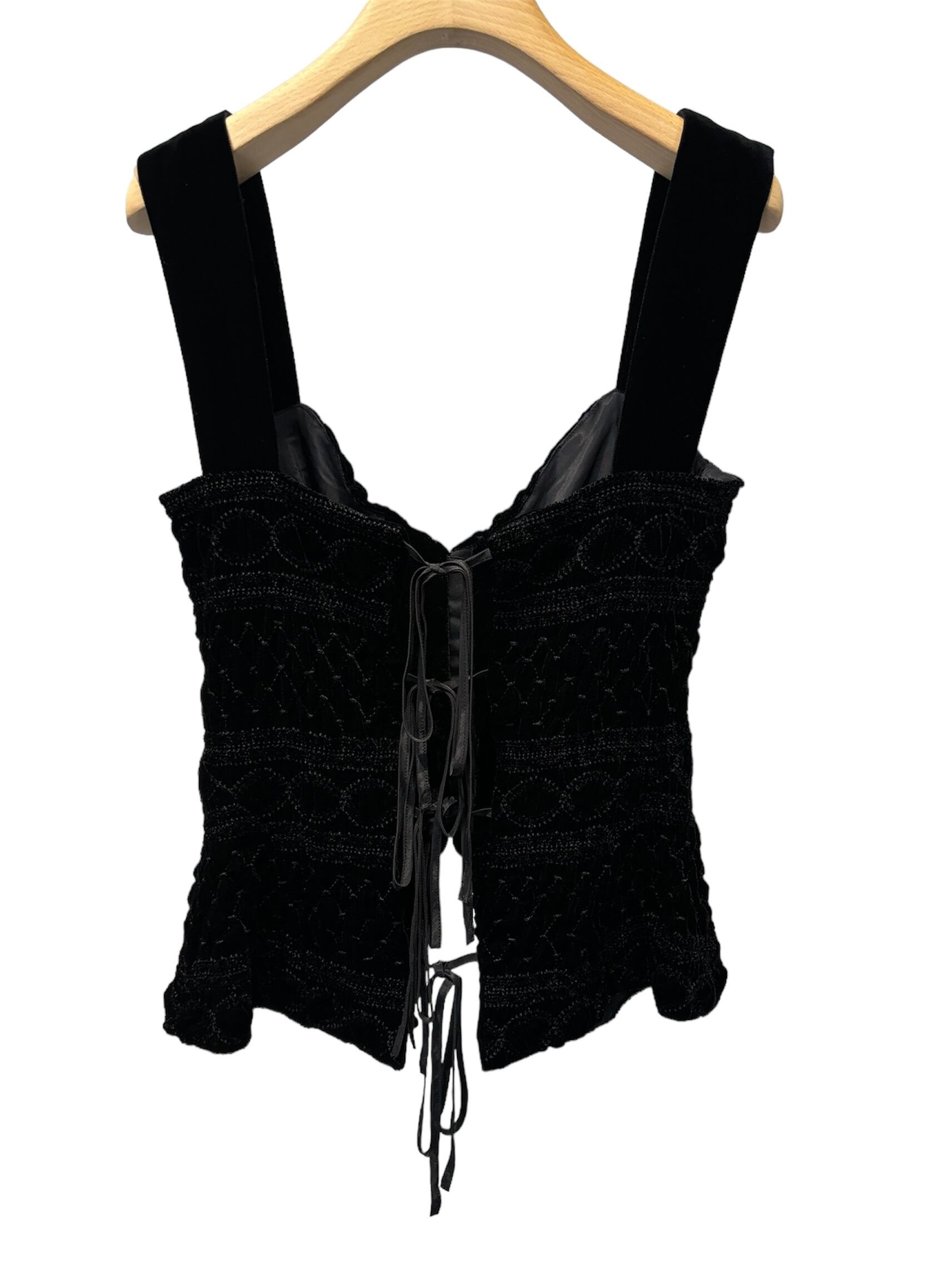 24AW【PRANK PROJECT】Velvet はずそ Tunic Bustier