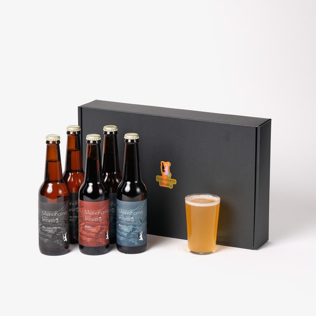 ＼送料無料／【ギフト】クラフトビール 330ml 5本セット（IPA：2本 /White：2本 /Amber：1本） 画像