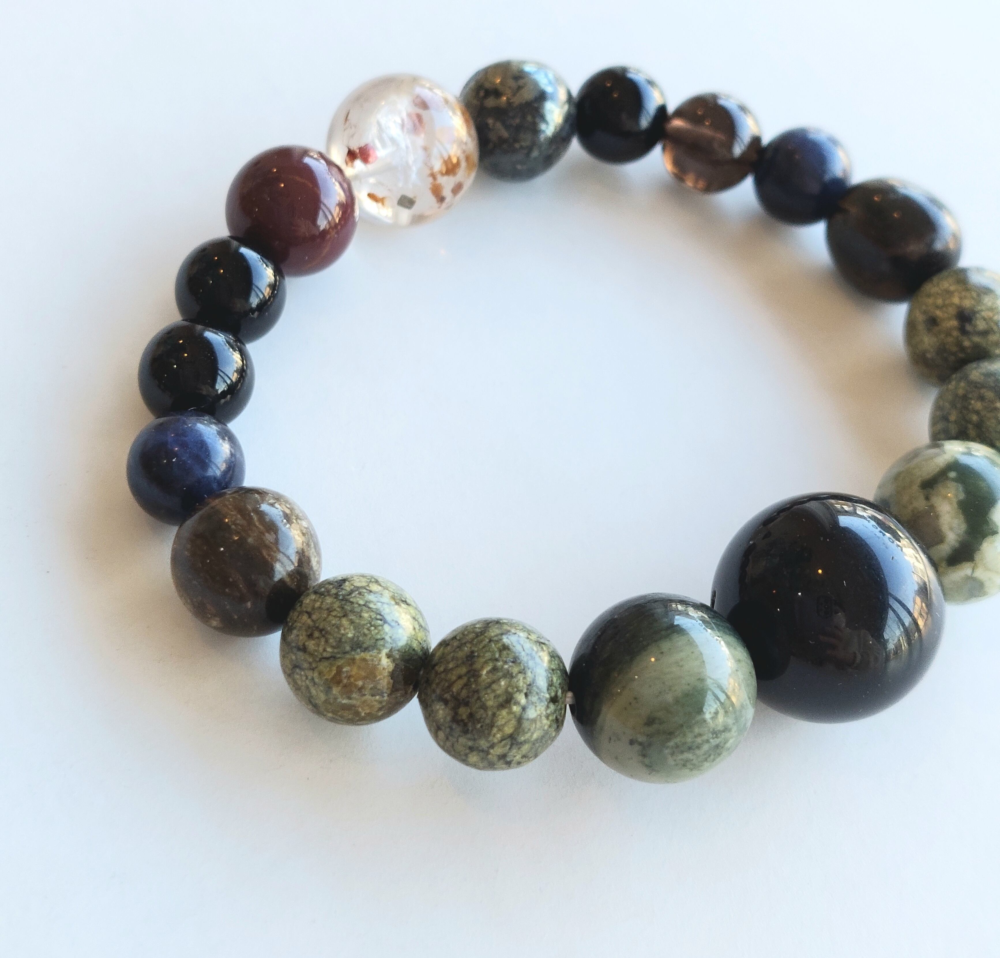 みーま   天然石  ブレスレット 天然石 ブレスレット 13 | monmoya