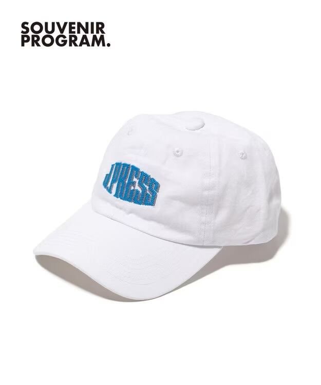 J.PRESS (ジェイプレス) Cotton Twill J.PRESS Logo Cap ホワイト | H