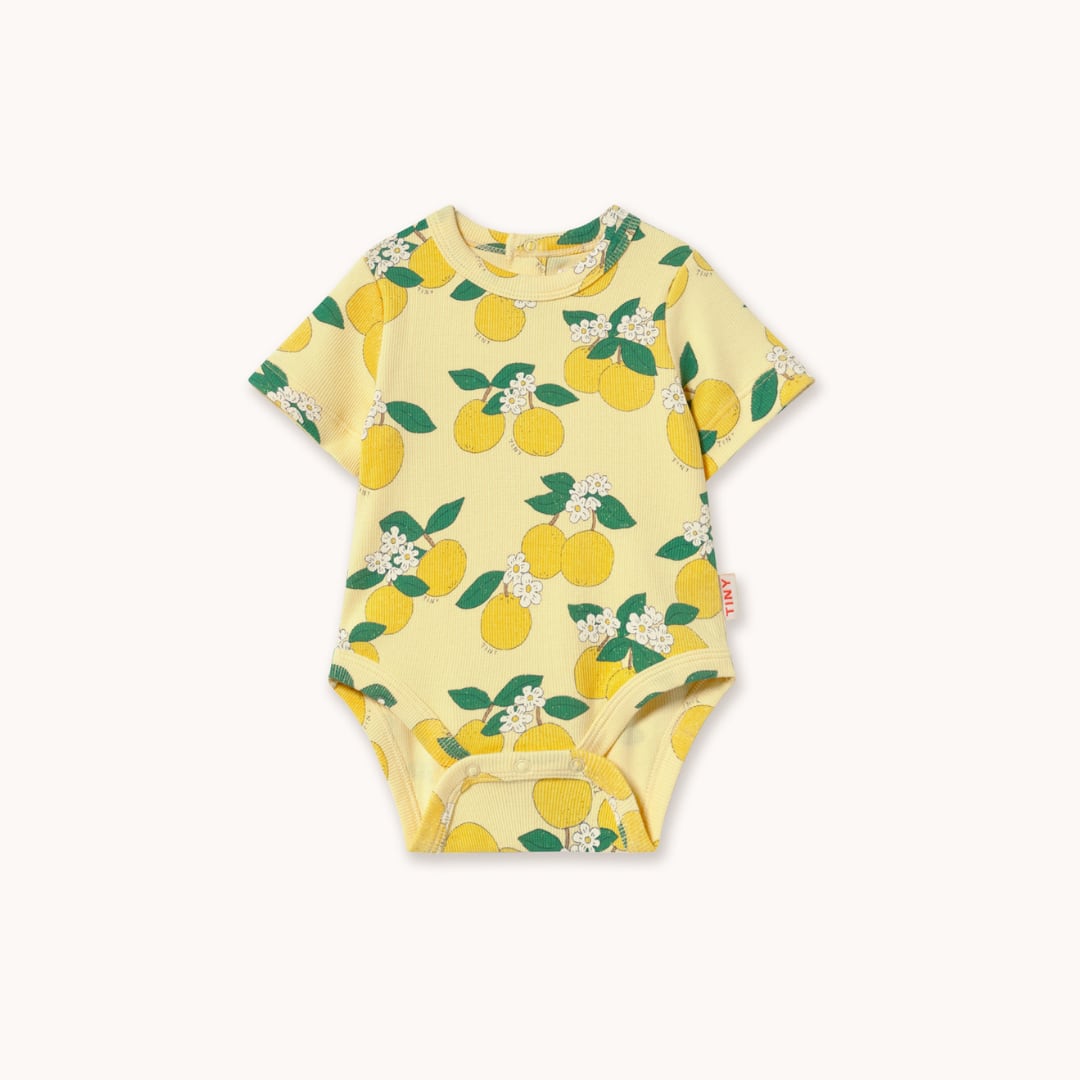 TINYCOTTONS / ORANGES RIB BODY