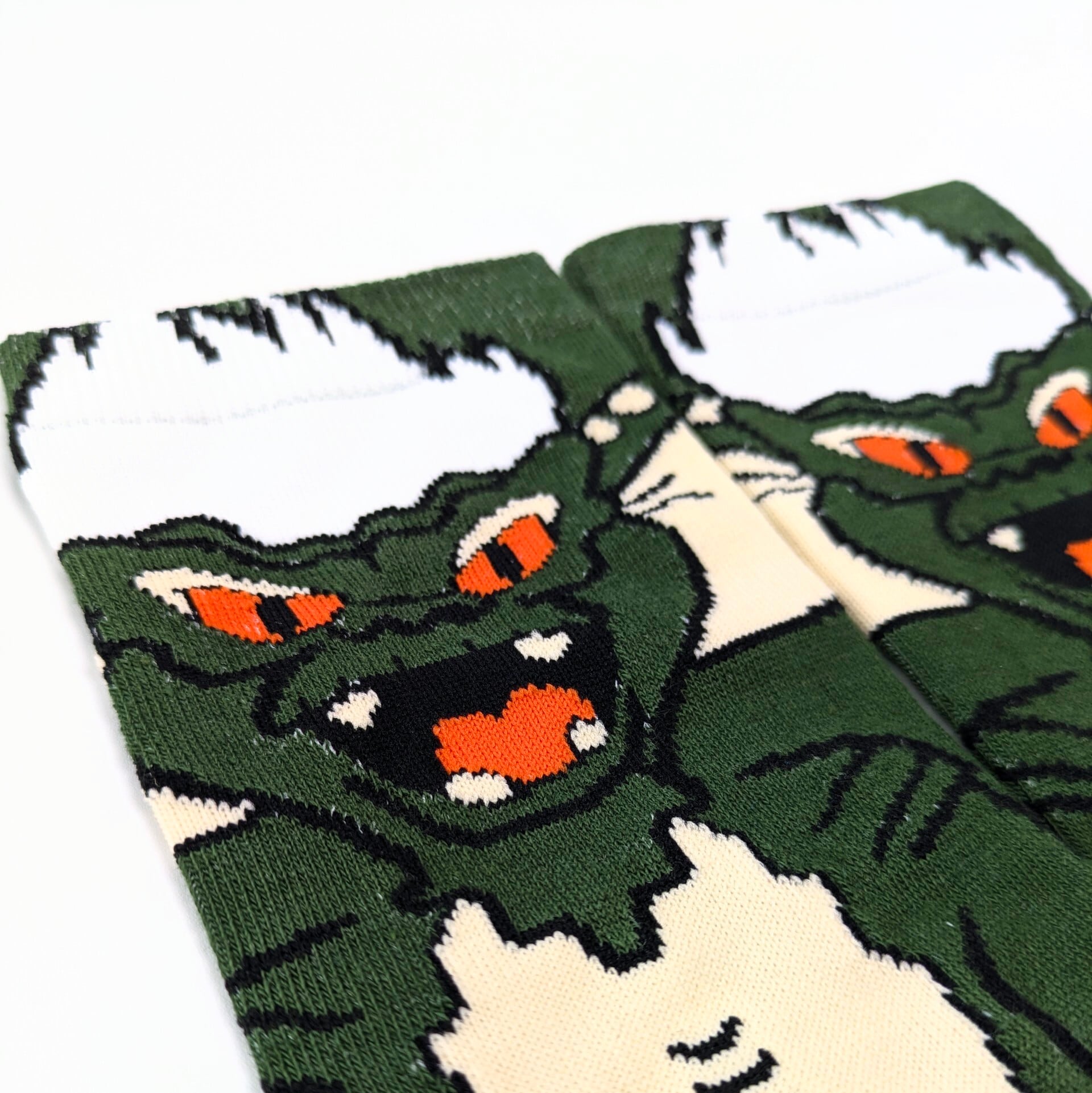 【 crew socks / クルーソックス 】『 グレムリン / ストライプ 』 靴下 / ソックス 〚アメリカン雑貨 アメトイ〛