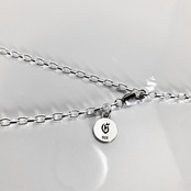 CHAIN ANKLET #2 [TINY FEATHER] / タイニーフェザー#2チェーンアンクレット
