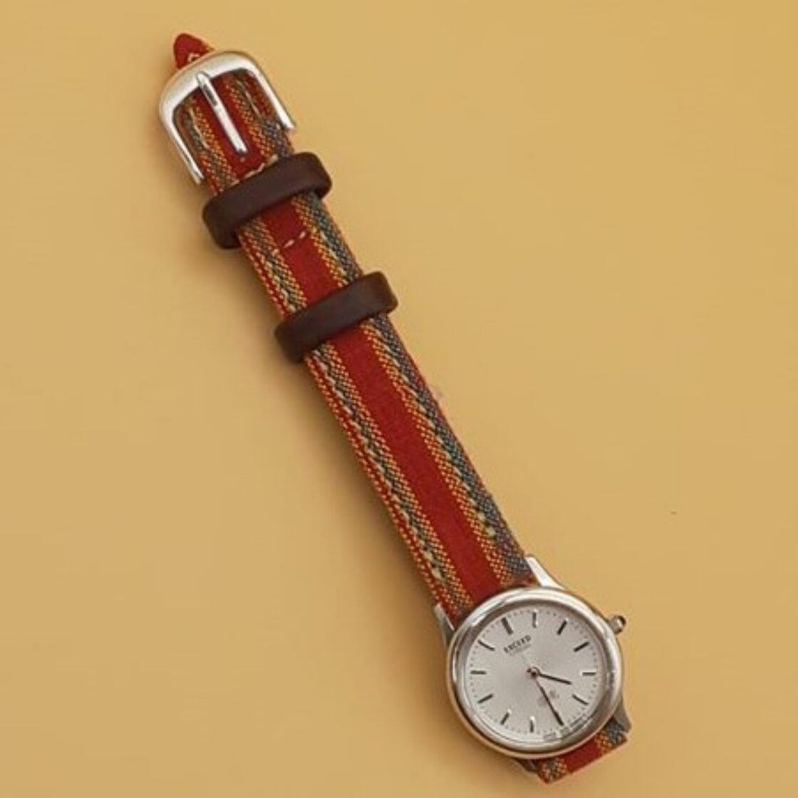 会津木綿 腕時計ベルト セミオーダーベルト 和柄 腕時計バンド 婦人用