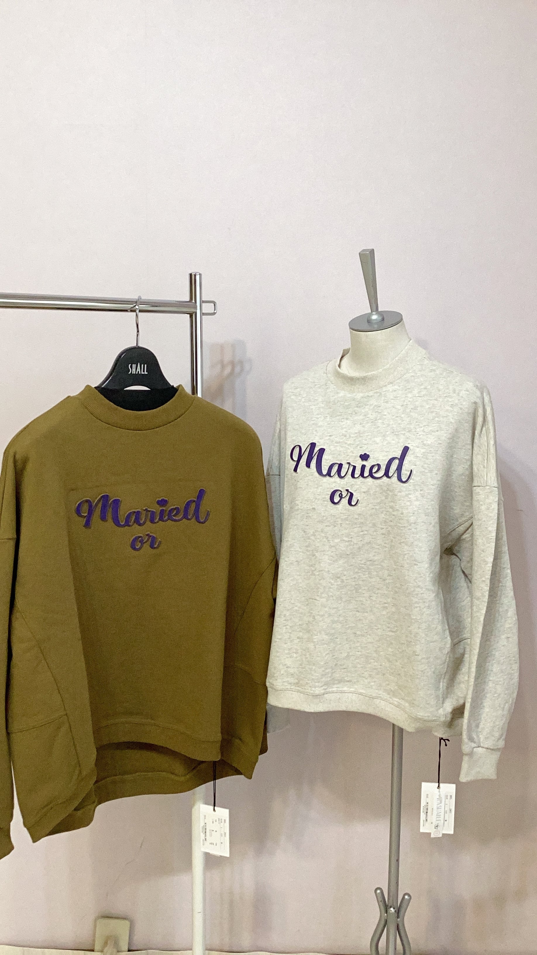 MARIE D‘OR コクーン プルオーバー No.25477 オフホワイト ブラウン 9号 フリーサイズ マリードール