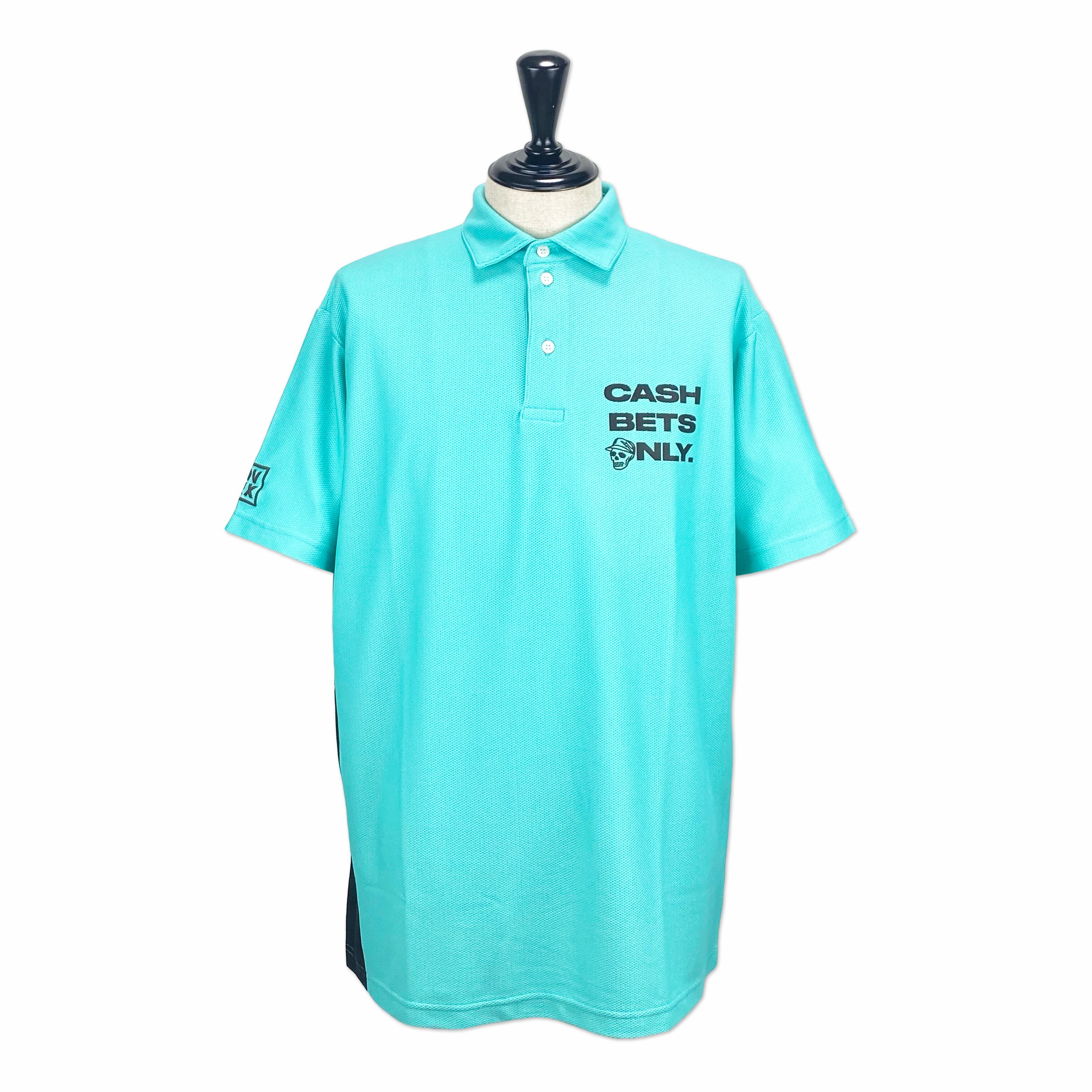 DEVEREUX GOLF】《MEN'S》Cash Betsメッシュポロ (AQUA) | Sandy GOLF