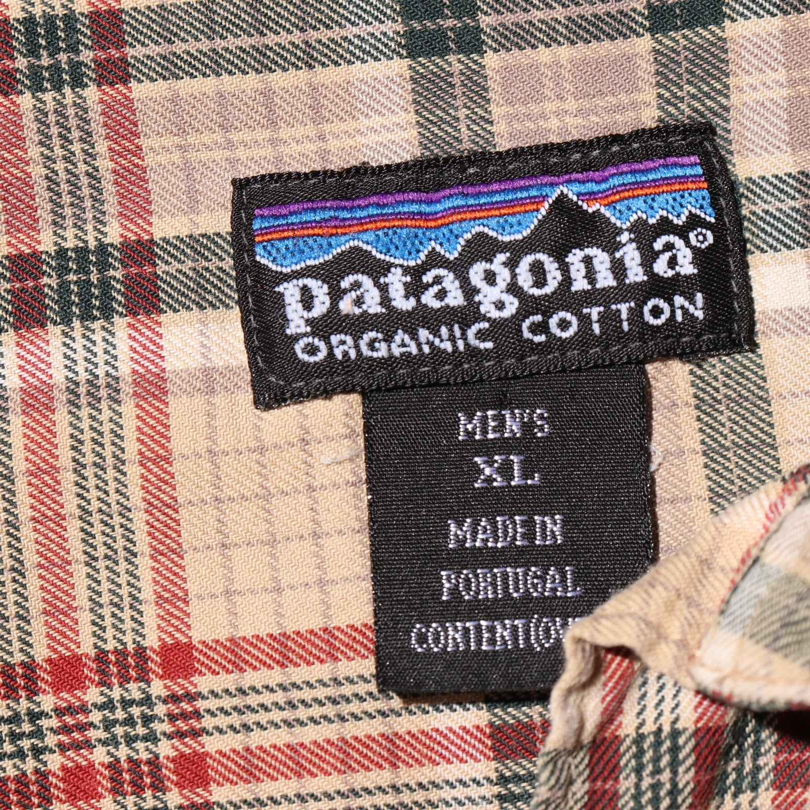 00s パタゴニア Patagonia ポルトガル製 チェック XLサイズ
