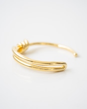 〈CÉLINE by phoebe philo〉Knot Double Cuff Bracelet