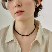 9/4(金)21時再販売*silver925 onyx necklace N089