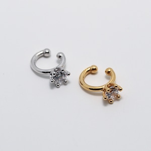 Large Zirconia Ear Cuff [WM-EC045]