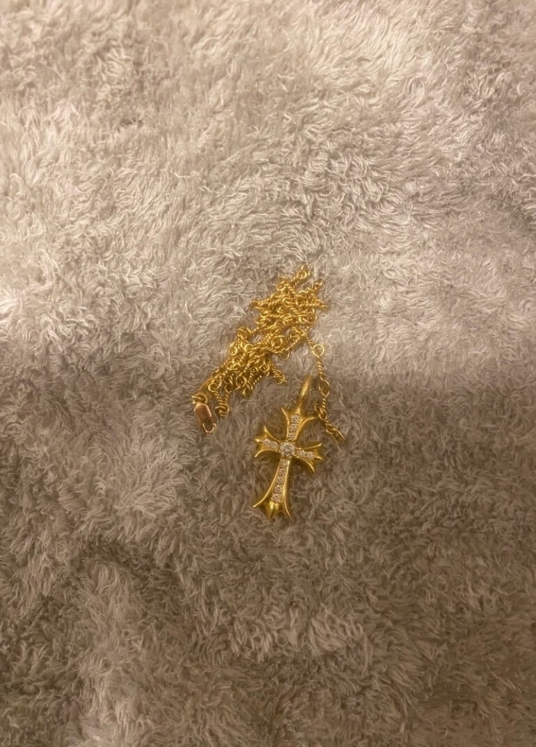 CHROME HEARTS クロムハーツ ランヤード クロスクリップ ホルダー