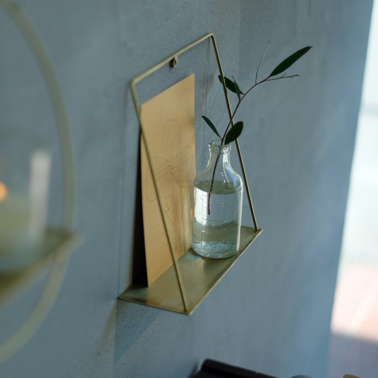 《真鍮のウォール・シェルフ》PIKE wall brass shelf | WEST ...