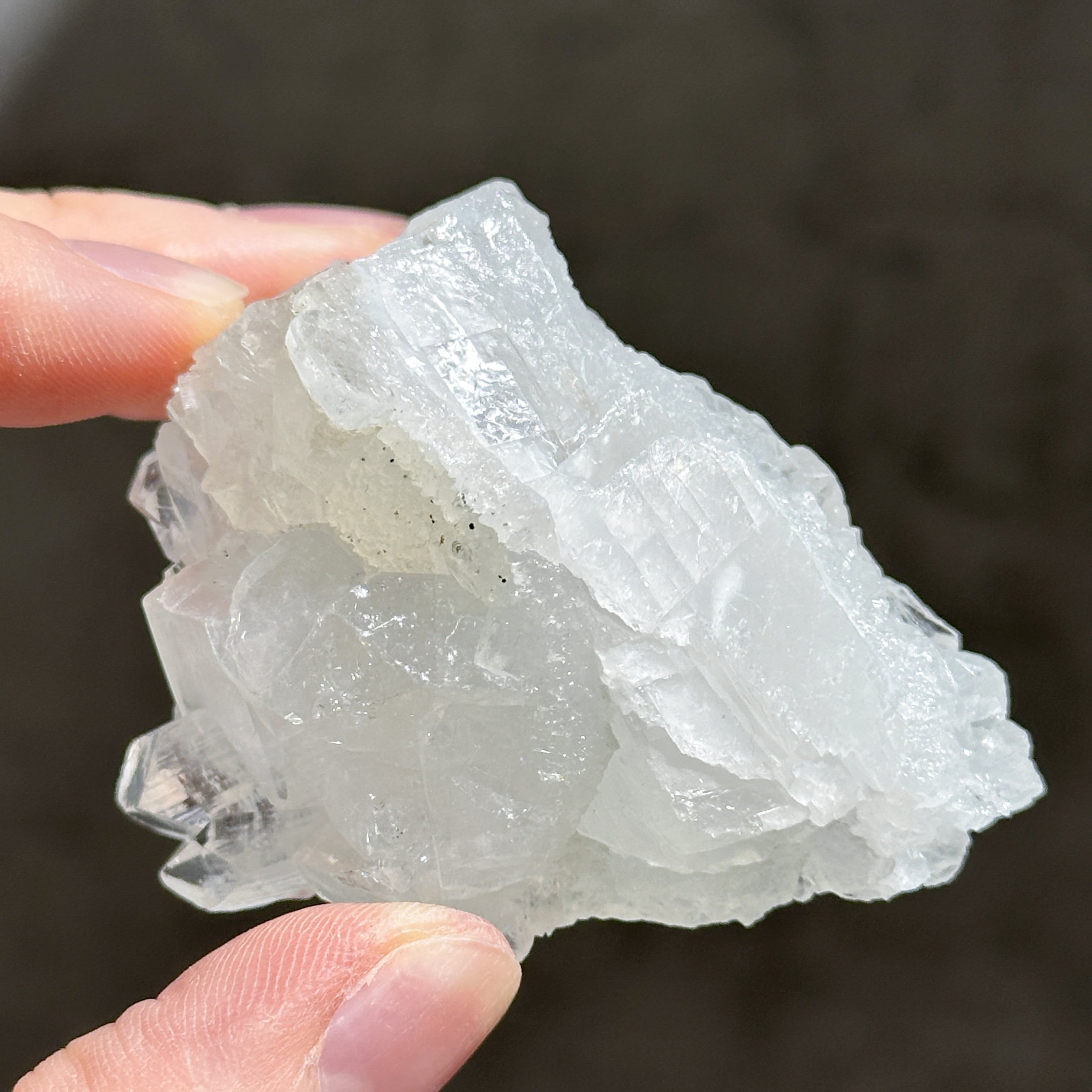 アポフィライト原石 64◇ Apophyllite ◇天然石・鉱物・パワーストーン