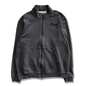 PUMA ロゴワッペン ジップスウェット