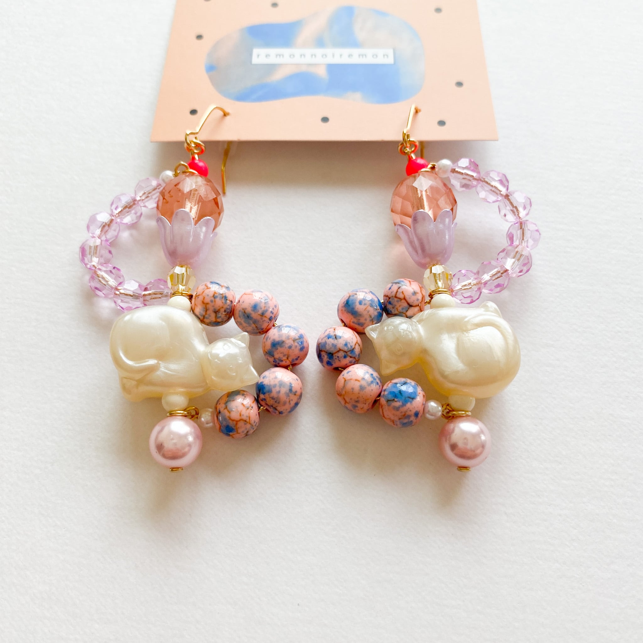 くねくねピアス/イヤリング