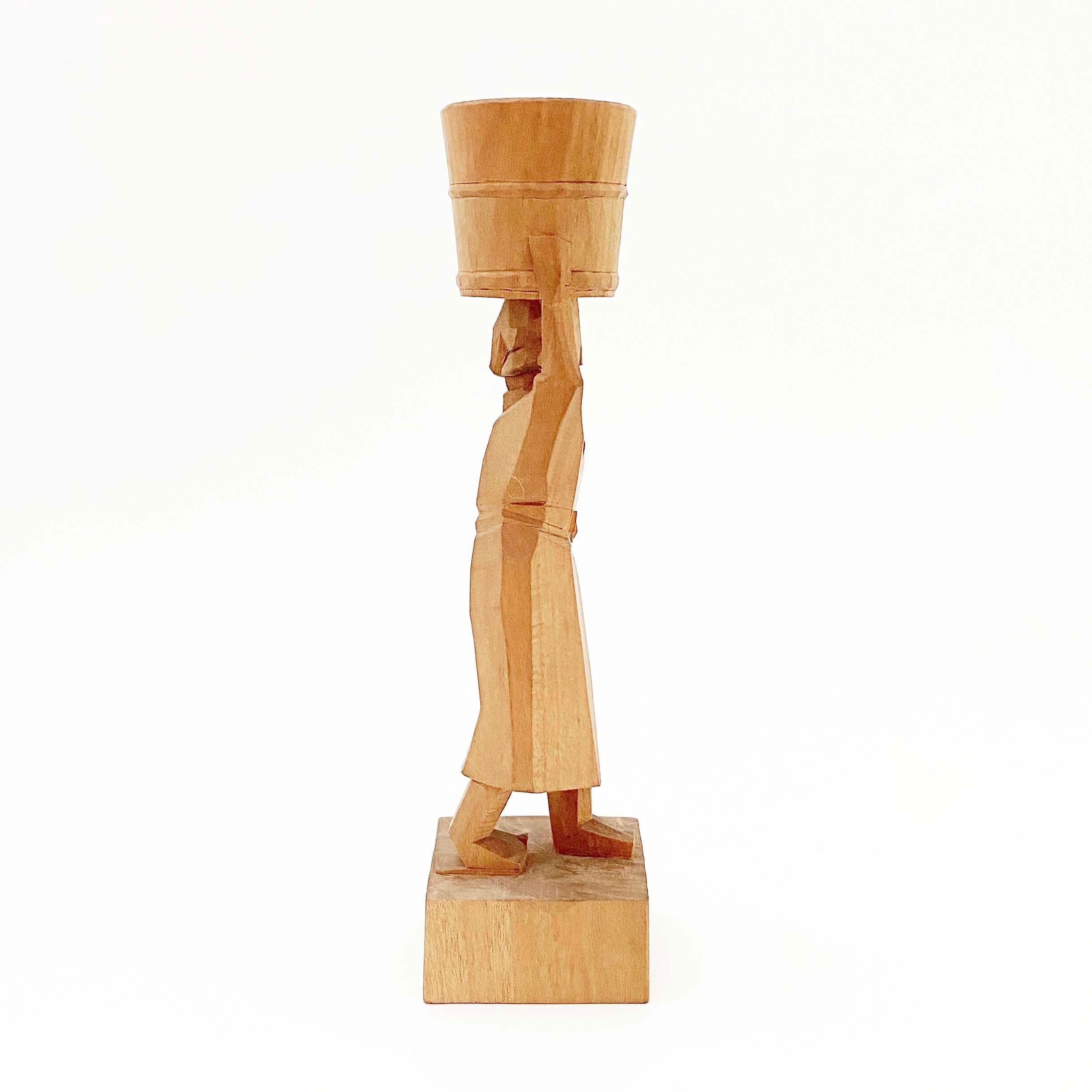 大島一刀彫 あんこ人形(小)