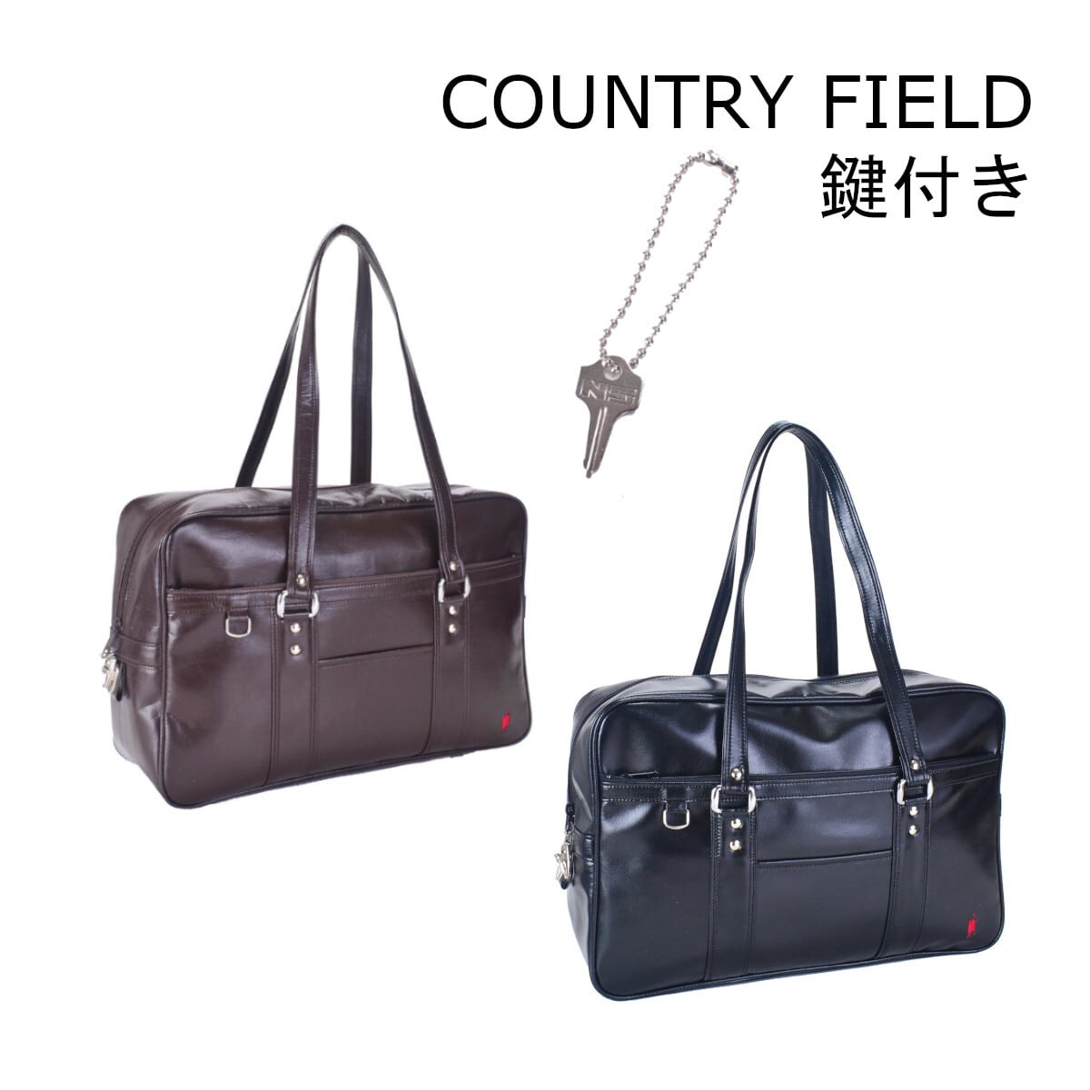 COUNTRY FIELD カントリーフィールド スクバ 黒