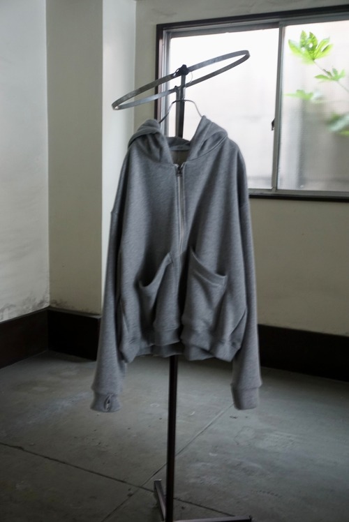NiLS / sweat zip parka