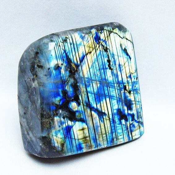 ラブラドライト 原石 一点物 181-4318