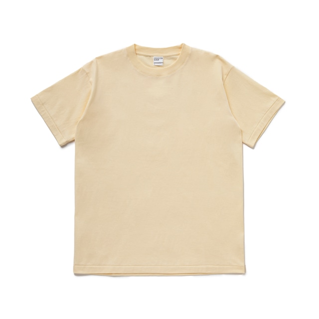 7oz Garment Wash S/SL Tee <Beige>