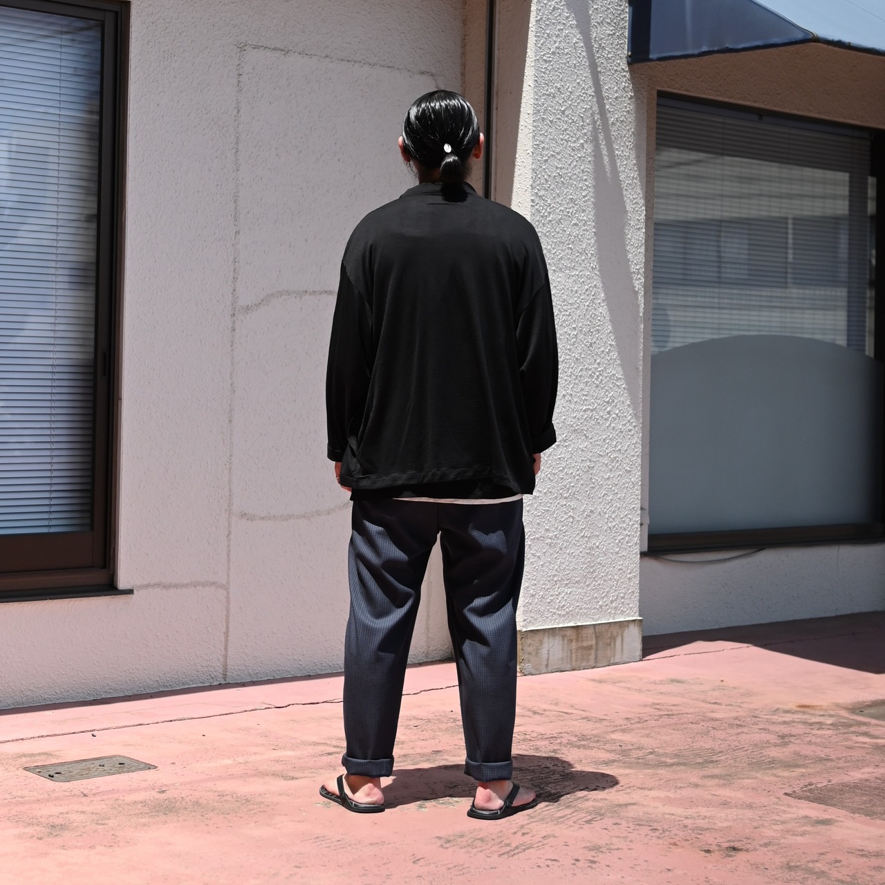 Nonnotte(ノノット)Minimum Smoking Jacketコーディネート