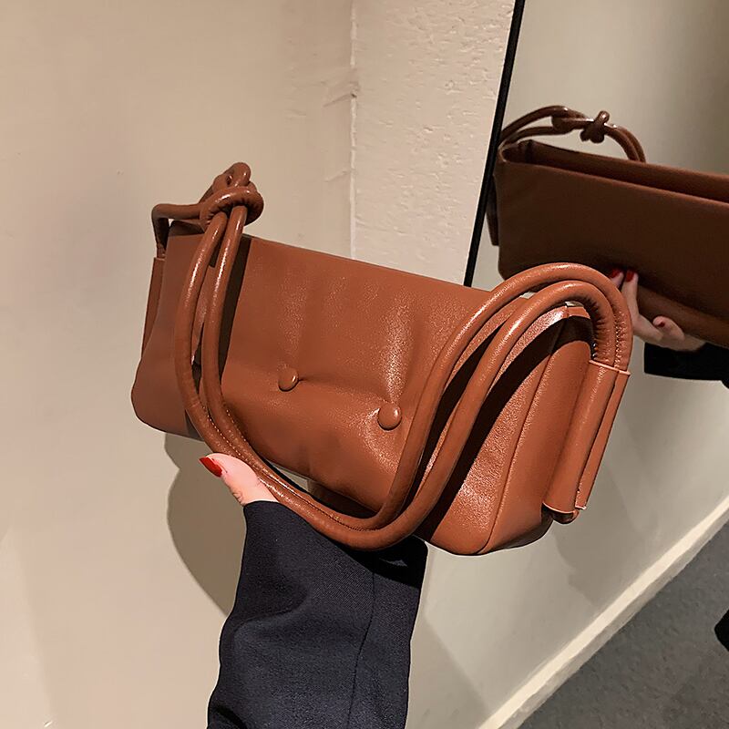 スタンダードオータムウィンター レトロ 秋物 冬物 スクウェア 手作りハンドバック68235781896