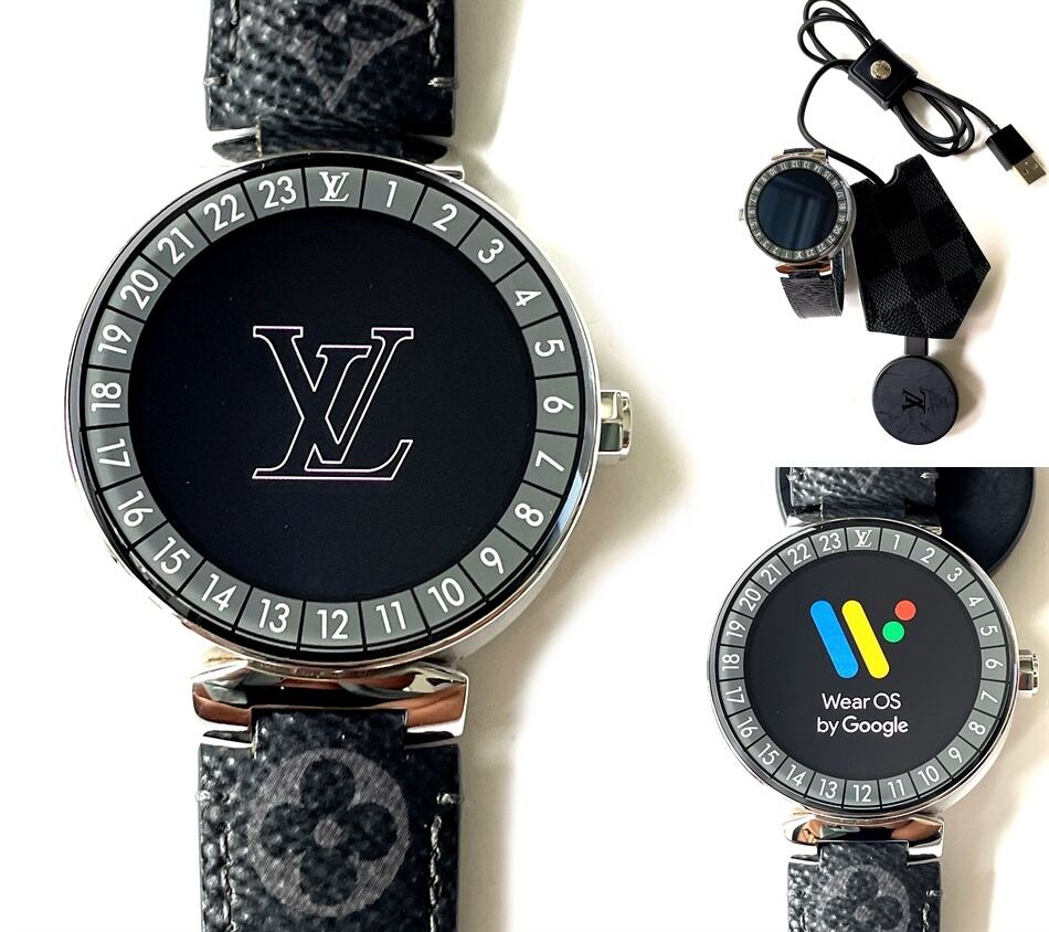 LOUIS VUITTON ルイヴィトン Tambour タンブール ホライゾン グラフィット スマートウォッチ QA004