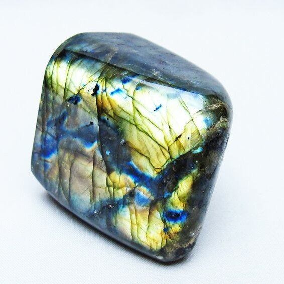 ラブラドライト 原石 一点物 181-4337