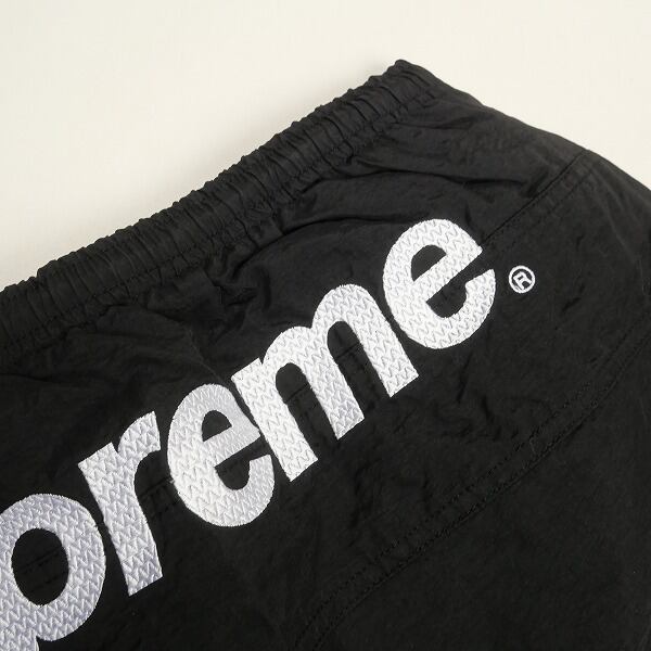 Size【S】 SUPREME シュプリーム 17SS Split Logo Water Short Black