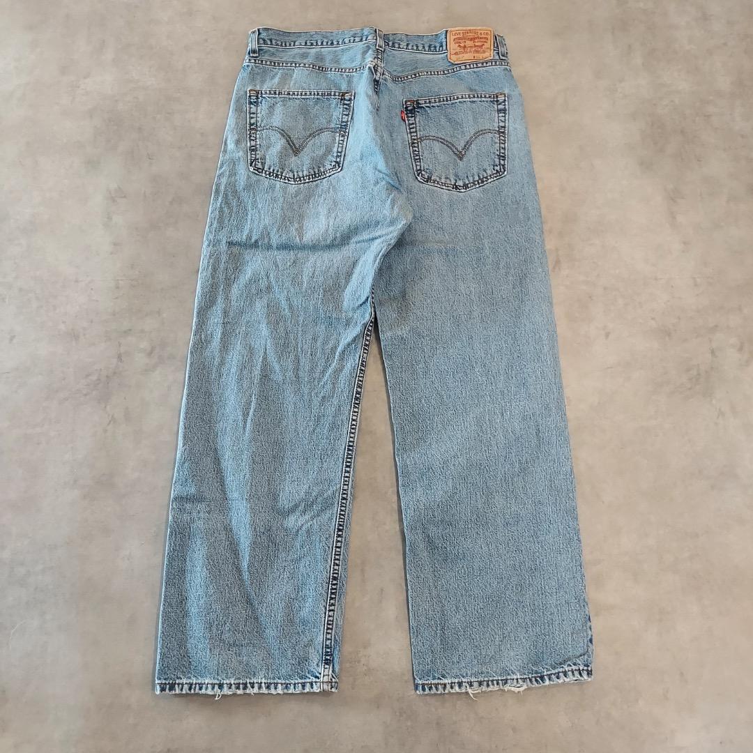 リーバイス569 W34 ワイド バギー Y2K 青 古着 00s 21654 リーバイス569 W34 ワイド バギー Y2K 青 古着 00s 21654 | fuufu