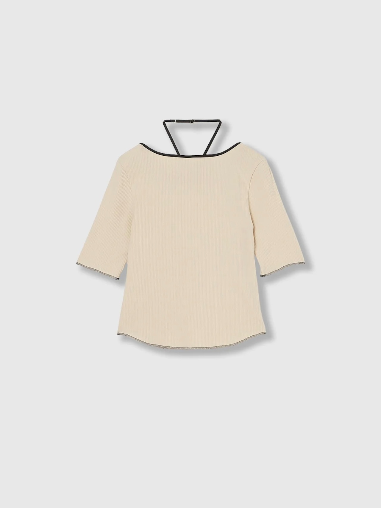【26SS】THINGS THAT MATTER シングスザットマター / リブトップス / CHOKER STRAP SQUARE TOPS - 14