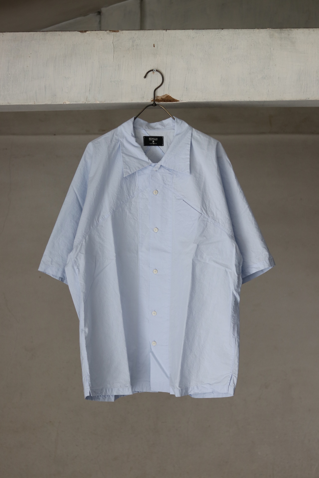 remilla 2025ss <半袖ヒトエラグランシャツ>