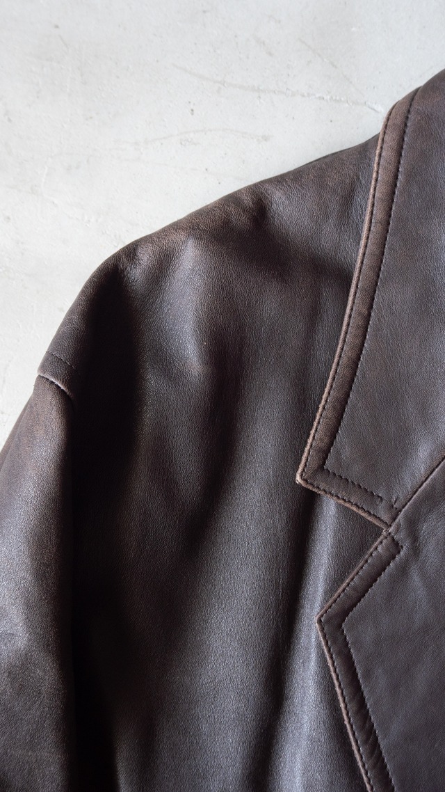 unknown used Sheep leather jacket