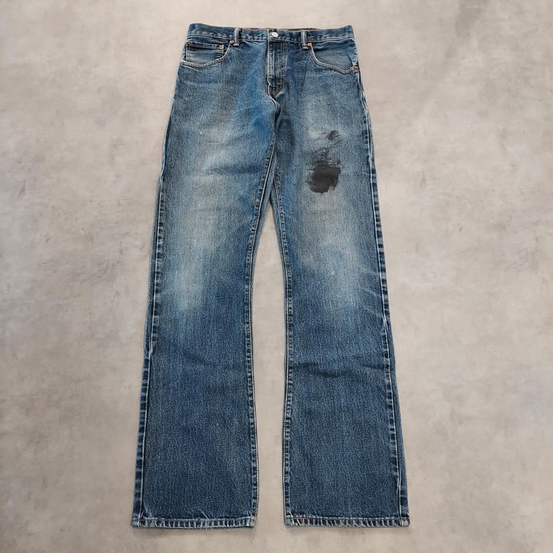 リーバイス517 Levis W33 フレアブーツ 青 古着 ボトム 22070 | fuufu