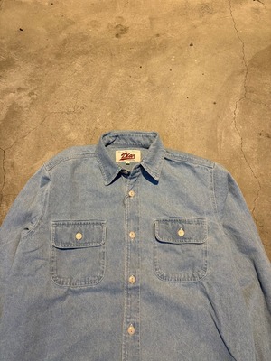 DLAN / DENIM SHIRT / WORK SHIRT / デニムシャツ / ワークシャツ / BLEACH WASH