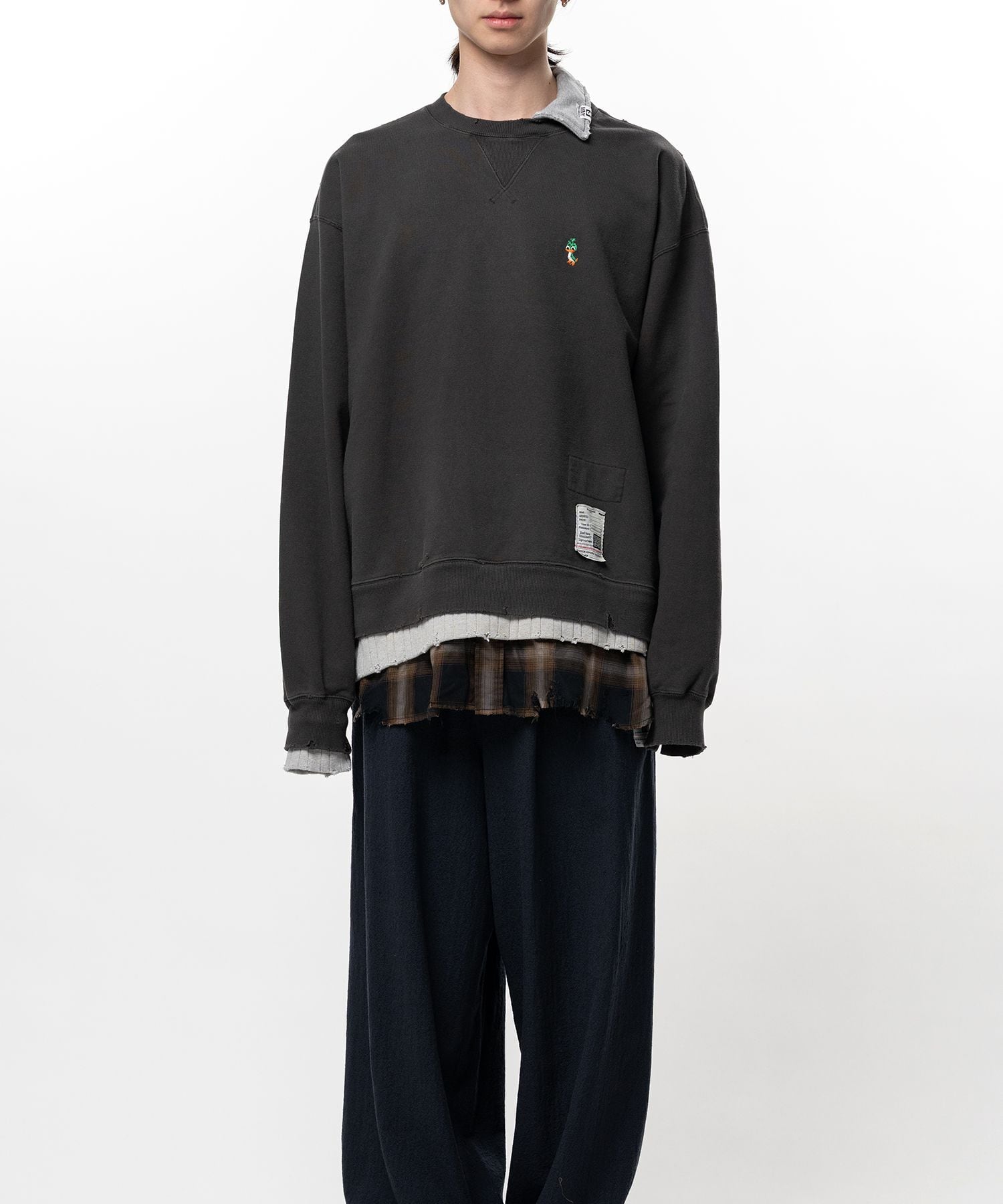 26SS】Maison MIHARA YASUHIRO ミハラヤスヒロ / レイヤードプル