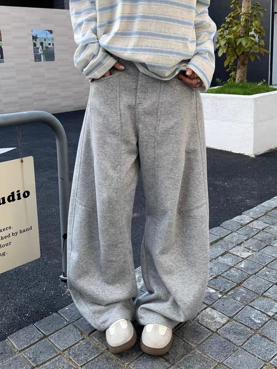 ワイドスウェットスラックス / Wide Sweat Slacks | INOCENCE