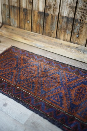 【314】Vintage Persian Sistan Baluch rug 1960's