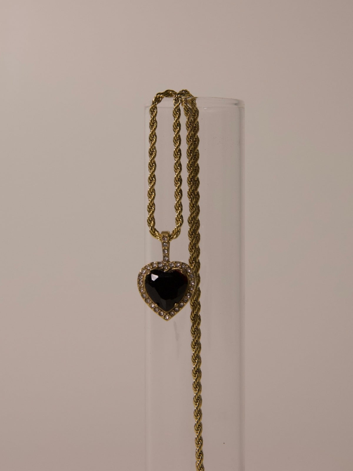 lufine】Heart cz necklace | IRIEBEACH