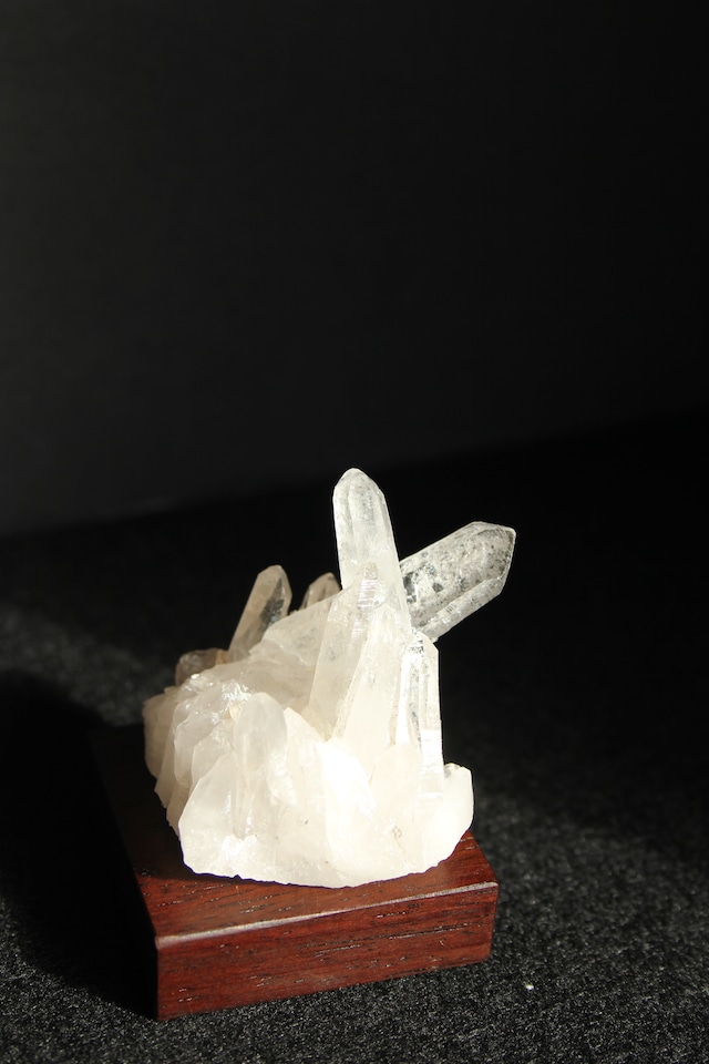 【1103】宮崎クリスタル ローズウッドベース大