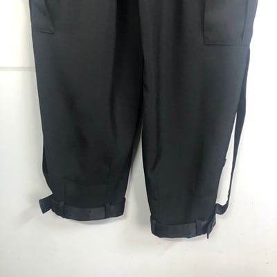 SOSHIOTSUKI ソウシオオツキ 21SS　NORFOLK CARGO TROUSERS　カーゴパンツ ブラック　44　【表参道t06】 |  ブランド古着Brooch powered by BASE