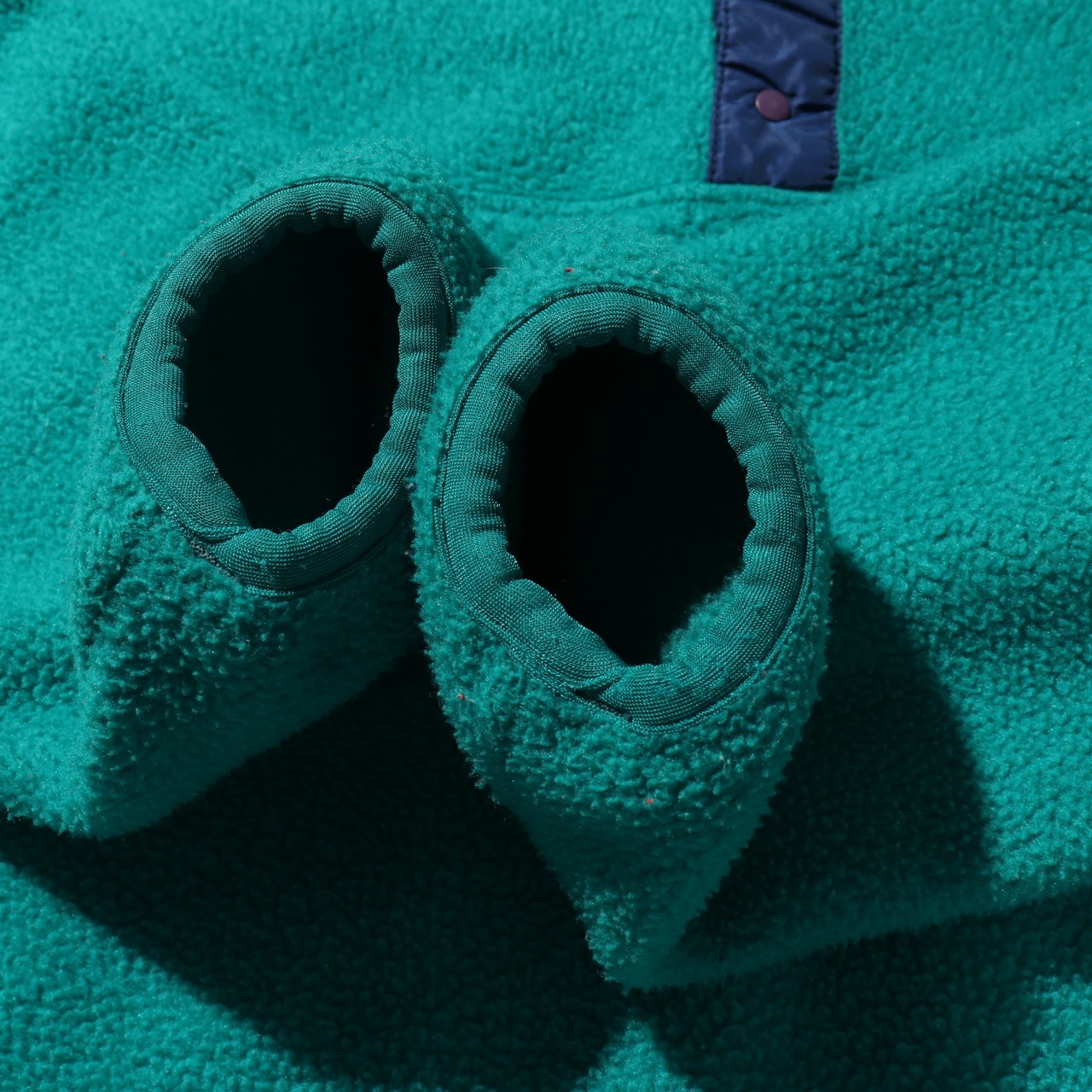 極美品 M 92年 ティール 肉厚旧ポリ素材 シンチラ スナップT パタゴニア フリース patagonia