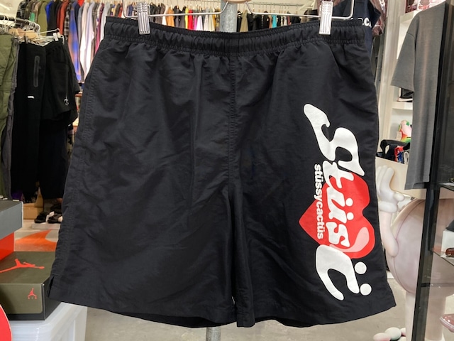 STUSSY × CPFM HEART WATER SHORT BLACK LARGE 30132