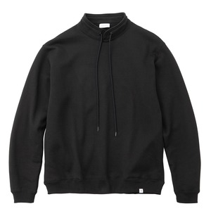 YAAH STAND COLLAR SWEAT (BLACK)