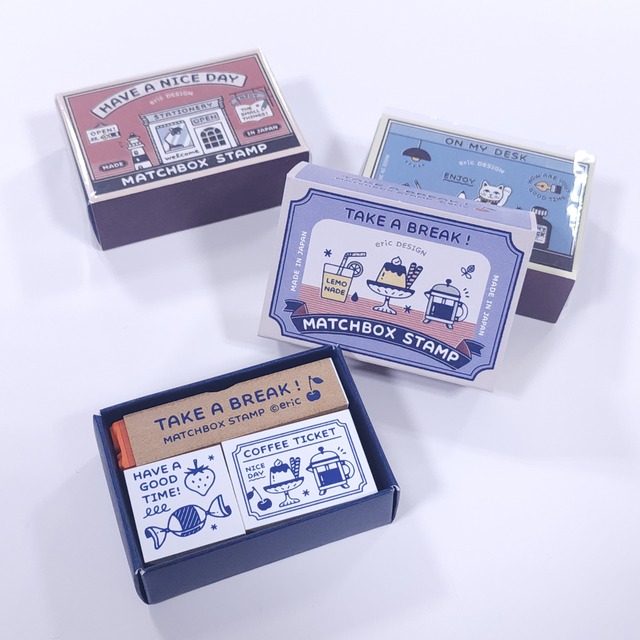 【eric】マッチ箱スタンプ【サンビー】