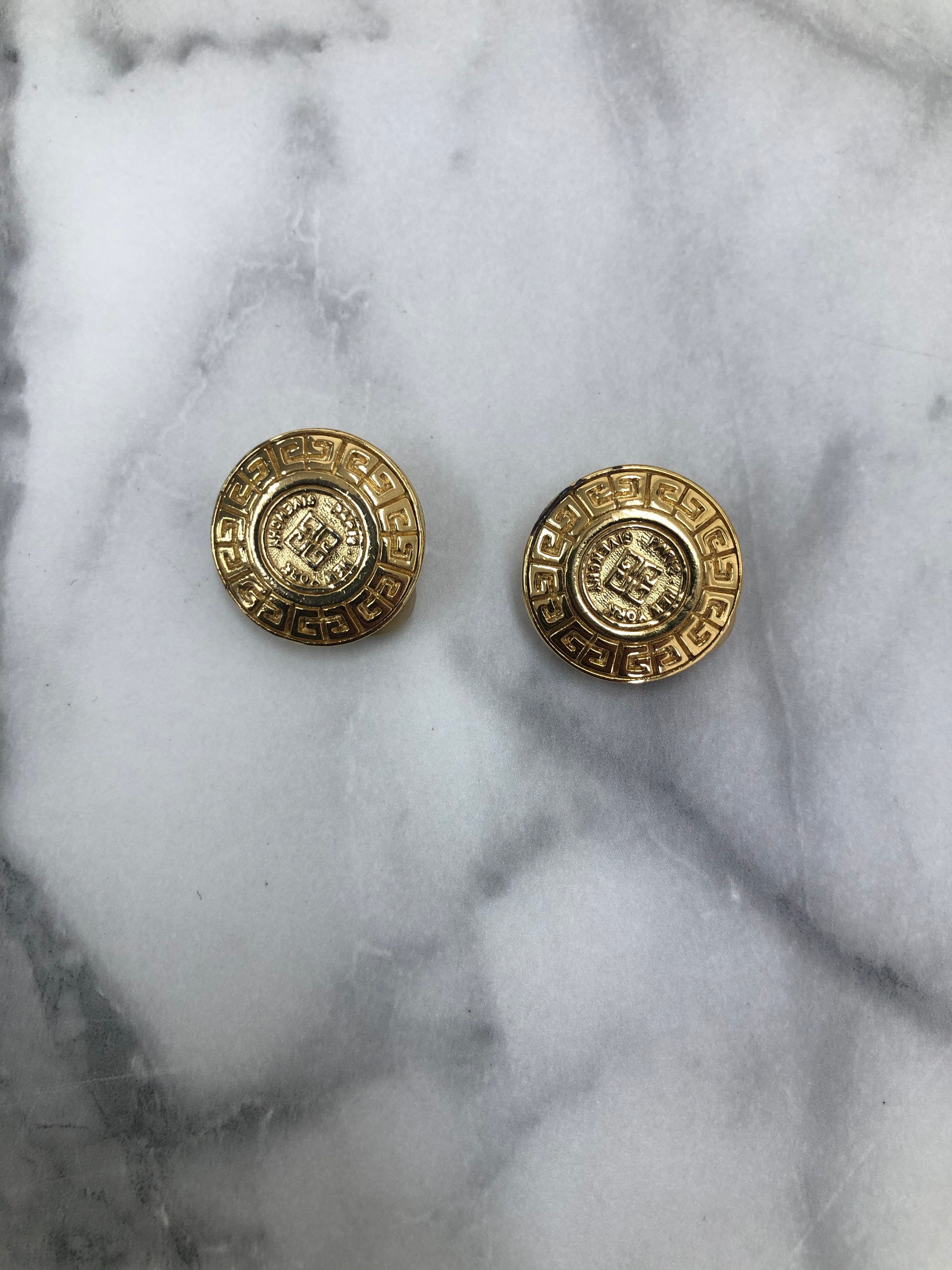 GIVENCHY ジバンシィ イヤリング ゴールド vintage ヴィンテージ