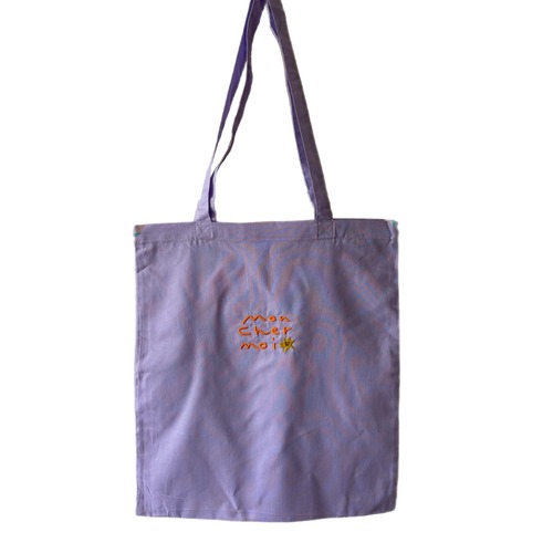 mon cher moi TOTE BAG (ラベンダー)